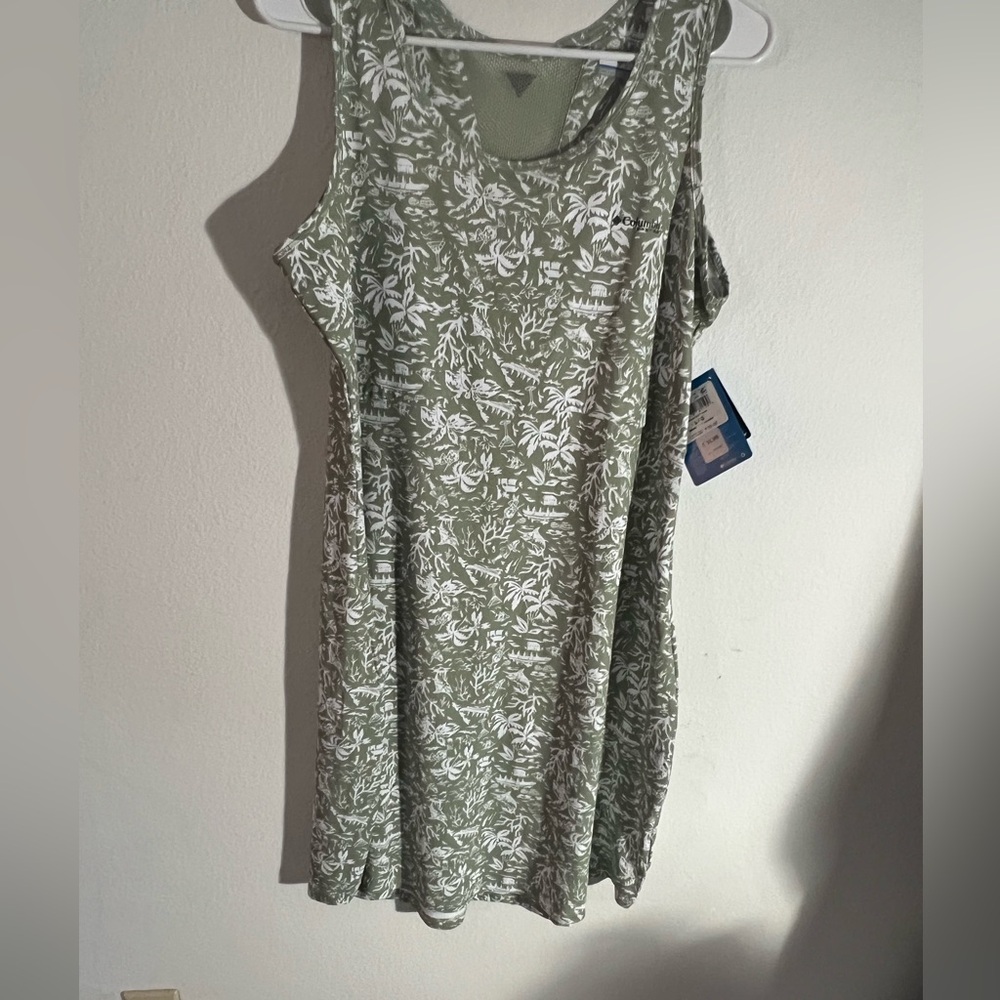 Columbia Silver Sequin Mini Sundress